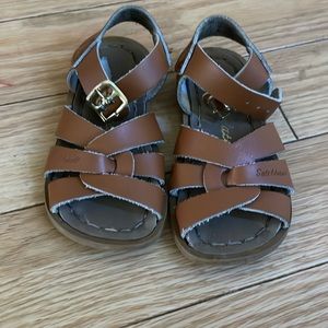 Tan Saltwater Sandals